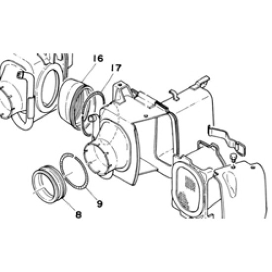 Joint (Between Air Boxes) with spring Joint (Between Air Boxes) with spring