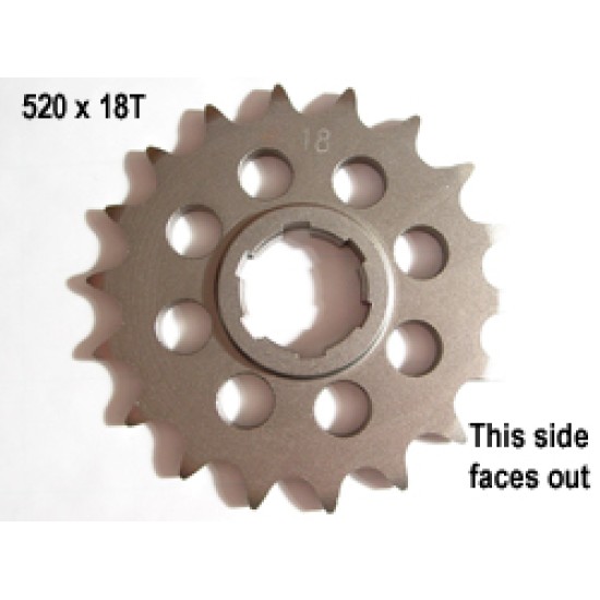 Sprocket - Steel 18T x 520 Front Sprocket - Steel 18T x 520 Front
